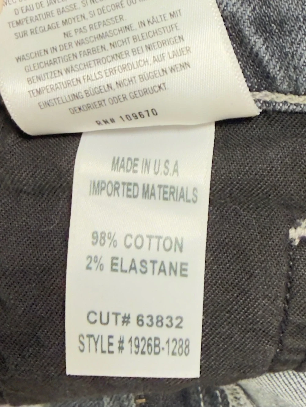 Citizens of Humanity Olivia Premium Vintage Gray High Rise Slim Jeans Size 27